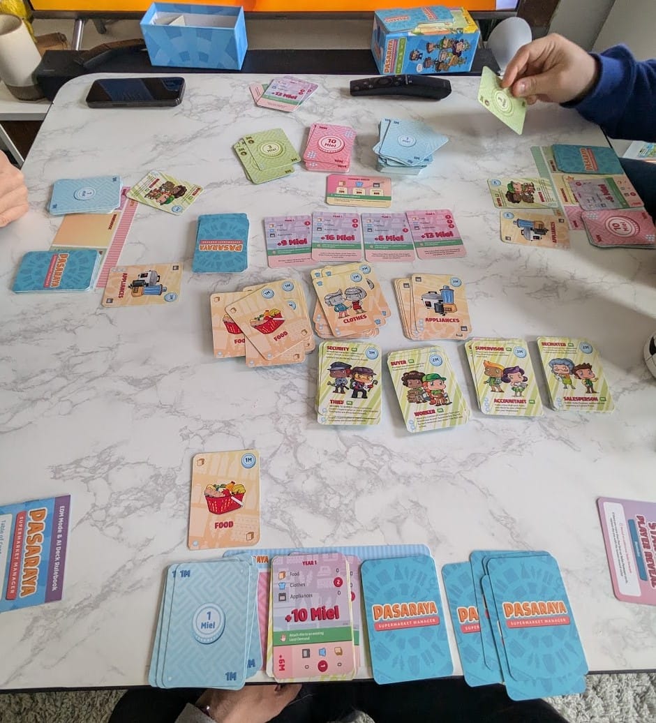 Pasaraya: Supermarket Manager - A Deck Building Malaysian Supermarket Tycoon Game