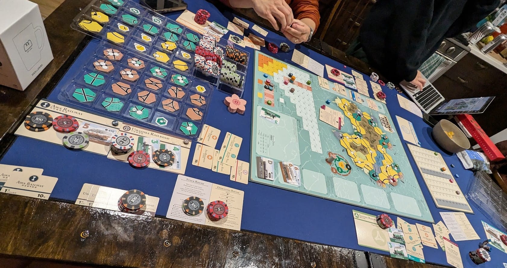 Shikoku 1889 - A Beautiful Introductory Game to the 18xx Genre